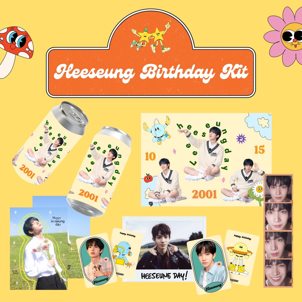 ENHYPEN HEESEUNG BIRTHDAY FANKIT | Shopee Philippines