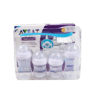 BCW High Quality Newborn Baby Milk Starter Set Soft silicone wide caliber Feeding Bottle BPA FREE