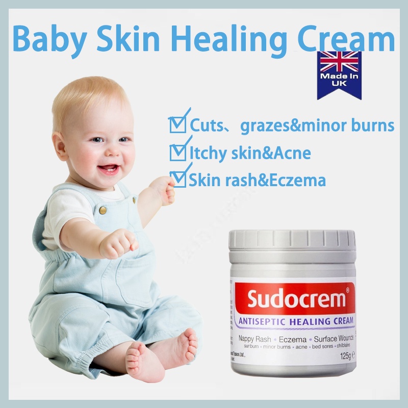 125G Authentic SUDOCREM Antiseptic Baby Skin Healing Cream Nappy Rash