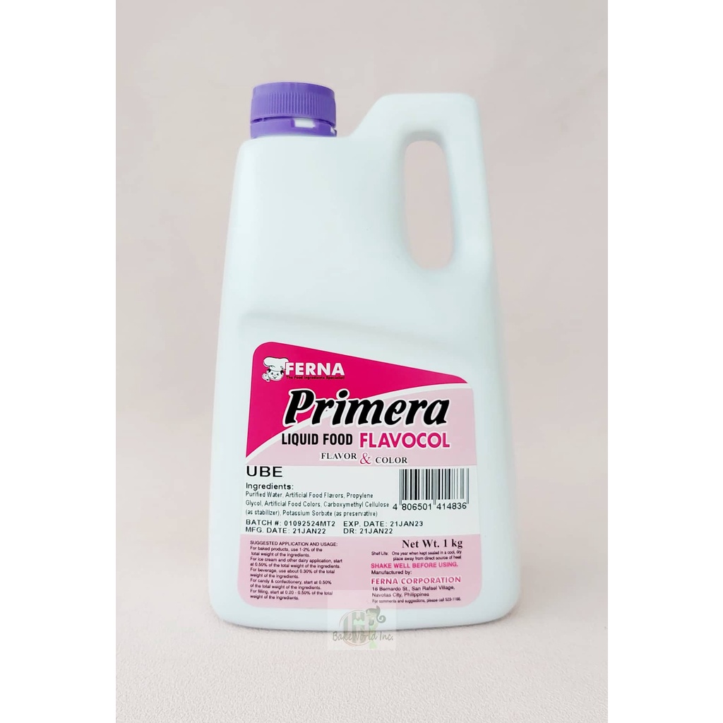 Ferna Primera Flavoring Coloring Chocolate Mocha Ube Orange 1kg