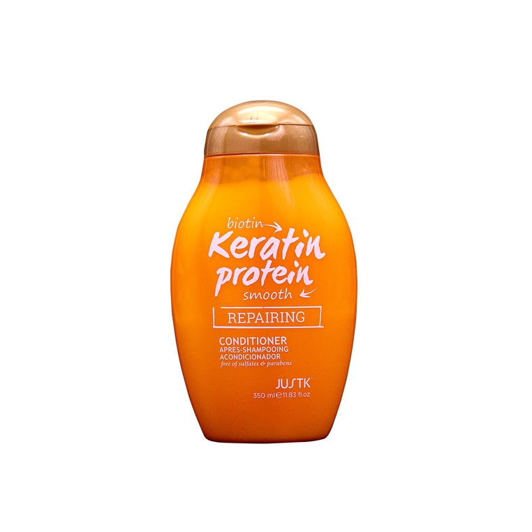 Just K Keratin Protein Repairing Shampoo and Conditioner 350ml