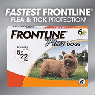 Frontline Plus Flea and Tick Spot Treatment for Dogs Repellent Anti-Flea Anti-Itching(1 piece)
