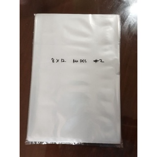 PE plastic bag 8x12(002 & 003 thickness)/ ideal for 1 kilo plastic bag/ Rice bag / Soil bag #9