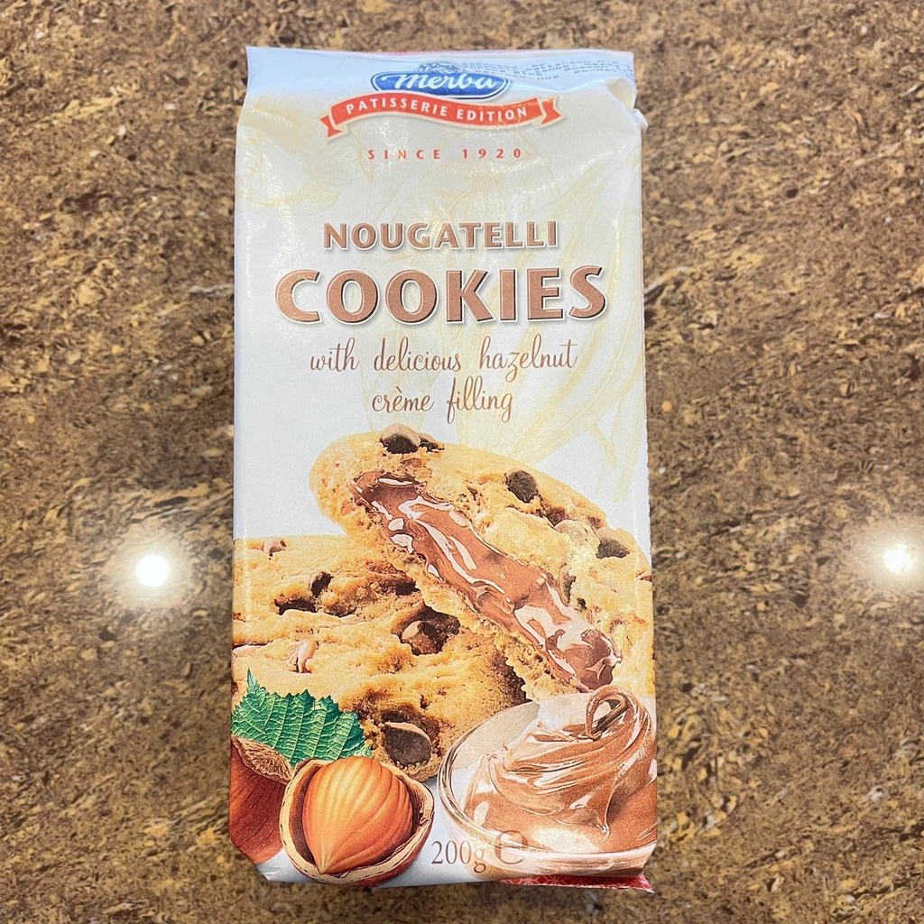 Merba Nougatelli Cookies, 200g | Shopee Philippines