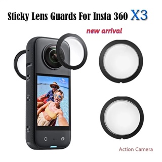 Insta360 X3 Sticky Lens Guards Protector For Insta 360 One X3 Panoramic Action Camera Protect Accessories 【Fast delivery】