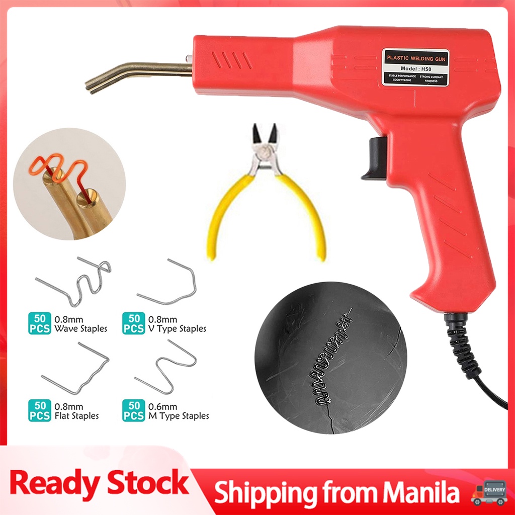 Handy Plastic Welder Hot Stapler Welding Machine Plastic Welder Gun ...