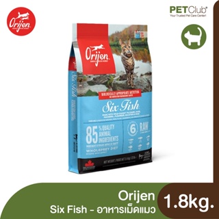 !Petclubix Orijen Six Fish Cat-Adult Food Formula 1.8kg.