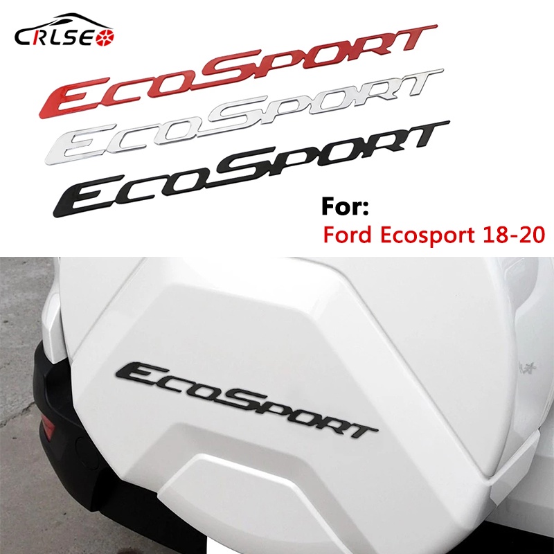 CRLSEO For Ford Ecosport 2013 to 2020 Car Rear Spare Tire Emblem Trim