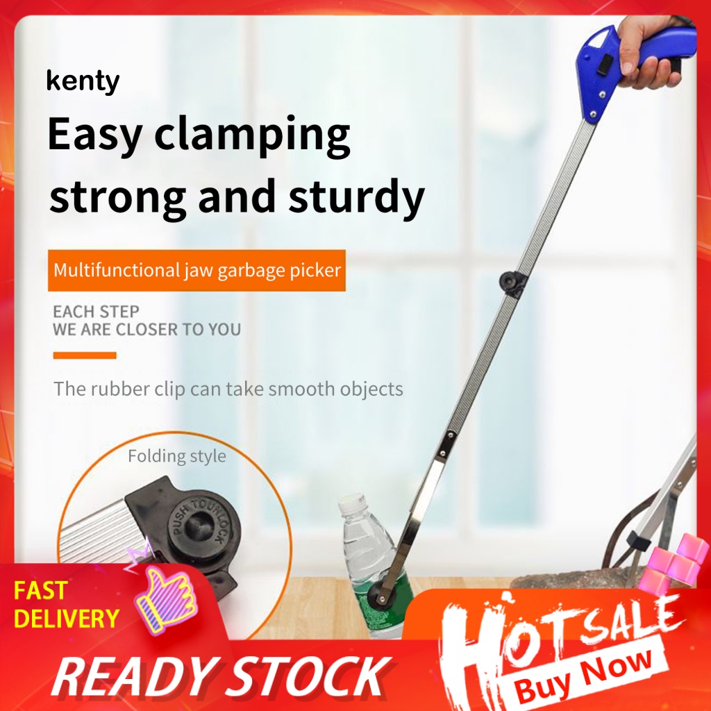 kT Light Bulb Remover Reaching Pick Up Tools Garbage Grabber Squeeze