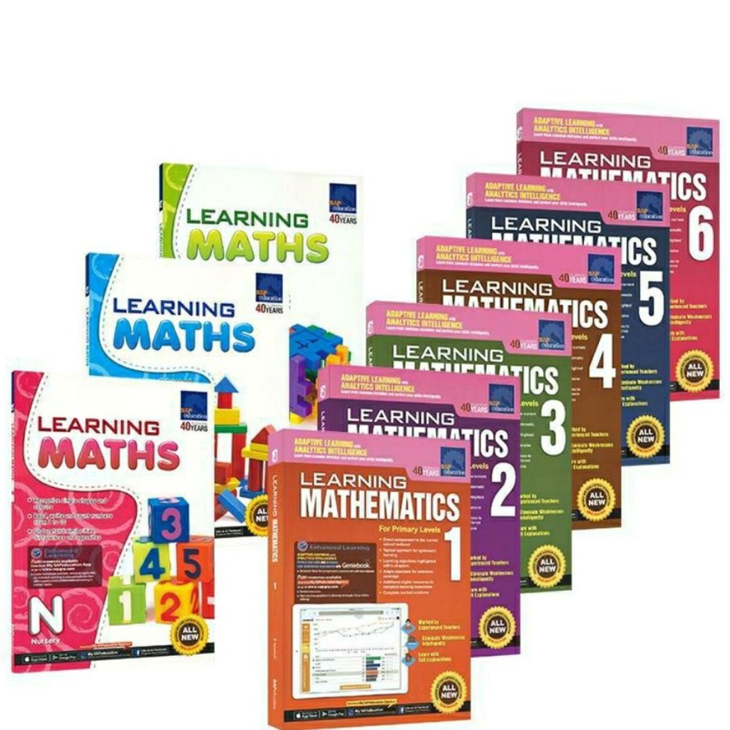 SAP Education Learning Mathematics (SINGLES) N-K2, G1 - G6 With answers ...