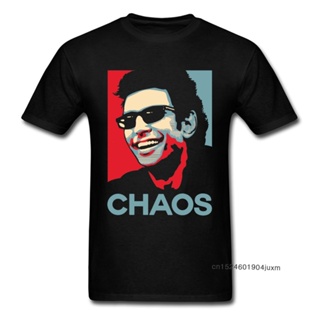 Men Tshirt Funny Chaos Theory T-Shirt Jurassic Park T Shirt Ian Malcolm Jeff Goldblum s Jurassic World Chaos Streetwear #1