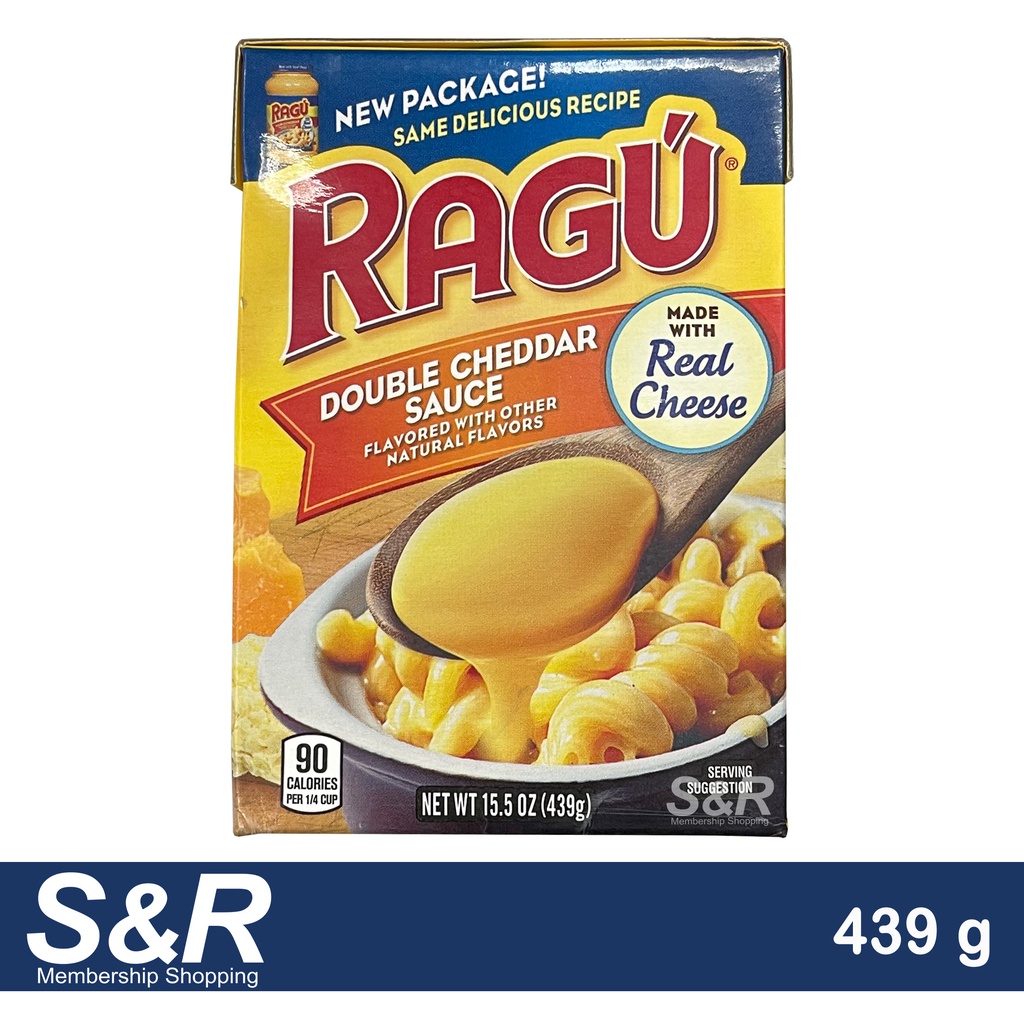 Ragu Double Cheddar Cheese Sauce 439g Shopee Philippines