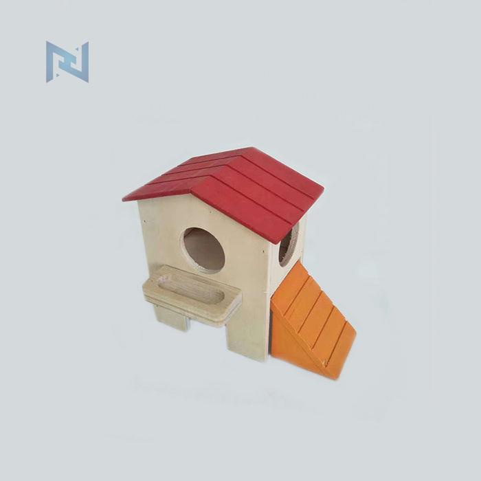 [NHF] Pet Cabin Nest Hamster Squirrel Demon King My Neighbor Totoro Mickey Wooden #5