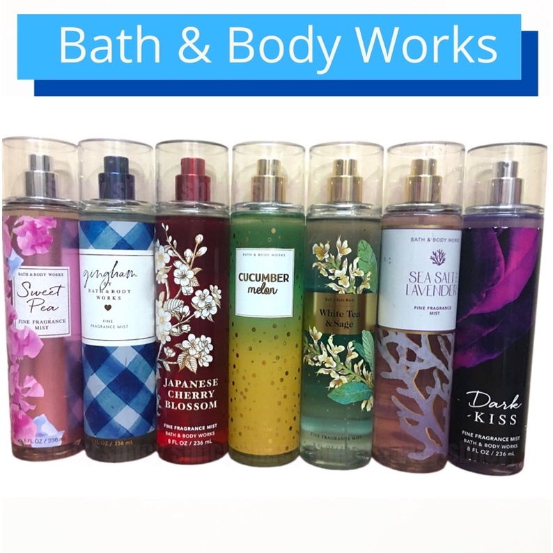 Bath And Body Works - BBW Mist 236ml Original USA - Bath & Body Works ...