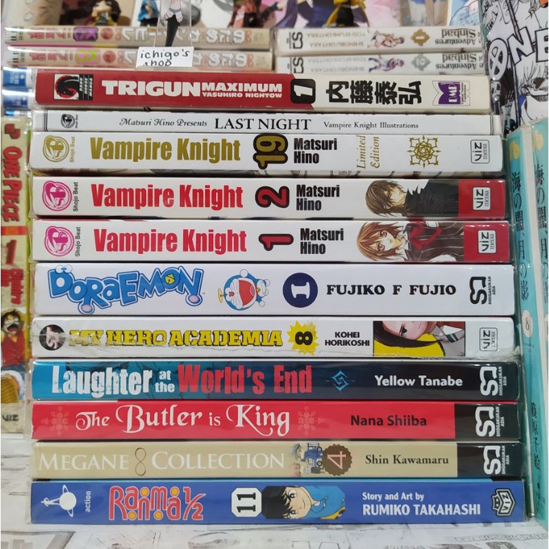 Doremonn Pornvideo - Assorted manga / Preloved manga: Vampire Knight, Doraemon, Ranma 1/2, One  shot mangas, etc | Shopee Philippines