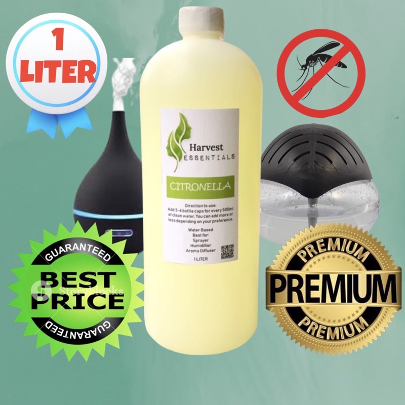 Citronella Premium Water Based Essential Oil for humidifier, diffuser