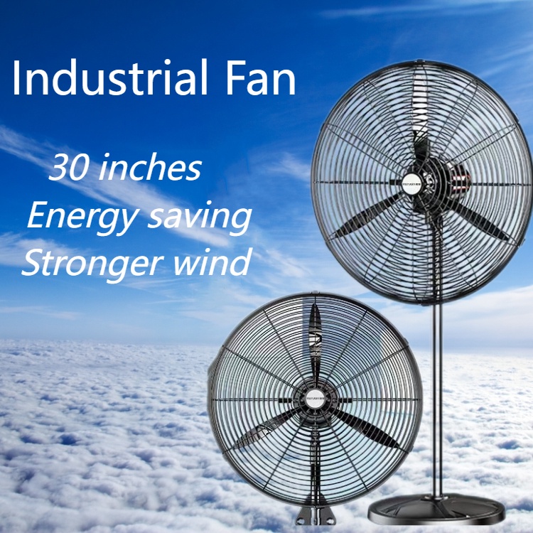 Industrial Fan Standard Electric Fan Stand Fan 30 Inches Big Wind