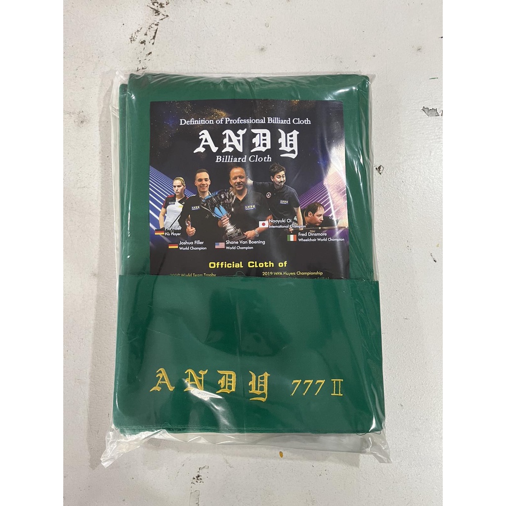 Original Andy Billiard Cloth Shopee Philippines