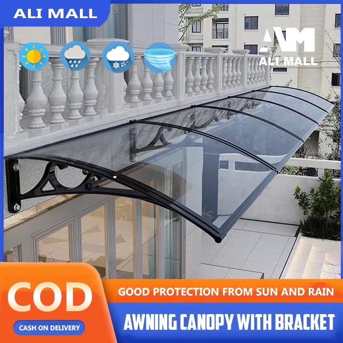 Multipurpose Awning Canopy with Bracket for Door and Window | Shopee ...