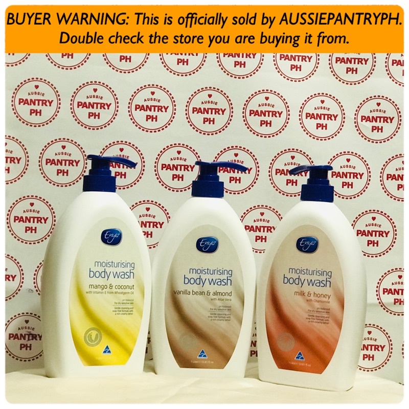 1LITRE ENYA MOISTURISING BODY WASH IMPORTED FROM AUSTRALIA Shopee