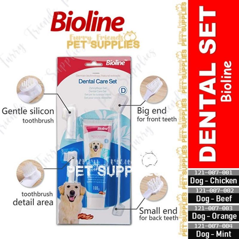 BIOLINE DENTAL CARE SET (for Dogs) Shopee Philippines