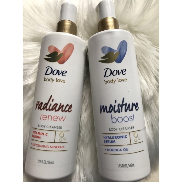 Dove Body Love Body Cleanser For Dry Skin Moisture Boost Body Wash