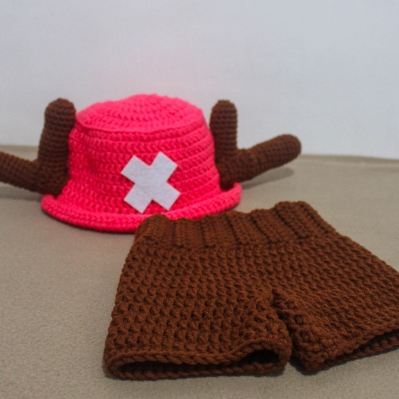 Chopper Crochet Costume Set for Baby 0-12 Months | Shopee Philippines
