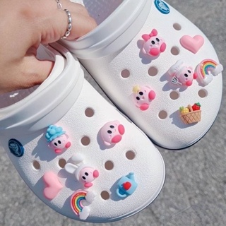 Crocs Shoe Accessories - Star Kirby Series Jibbitz (1 Piece) Children's Fashion Shoe Upper Decoration Cartoon Bag Accessories