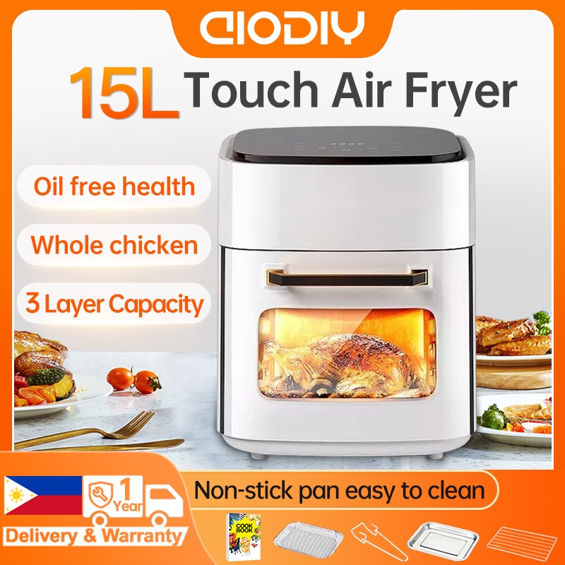 AIODIY Original Air Fryer 15L 8L 4.5L Brand New Large Capacity Digital