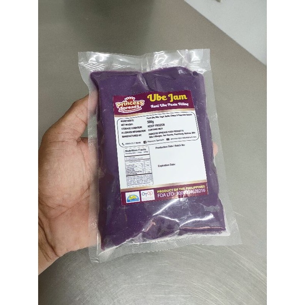 Princess Spreads UBE JAM (400g Vacuum Sealed Pack) Shopee Philippines
