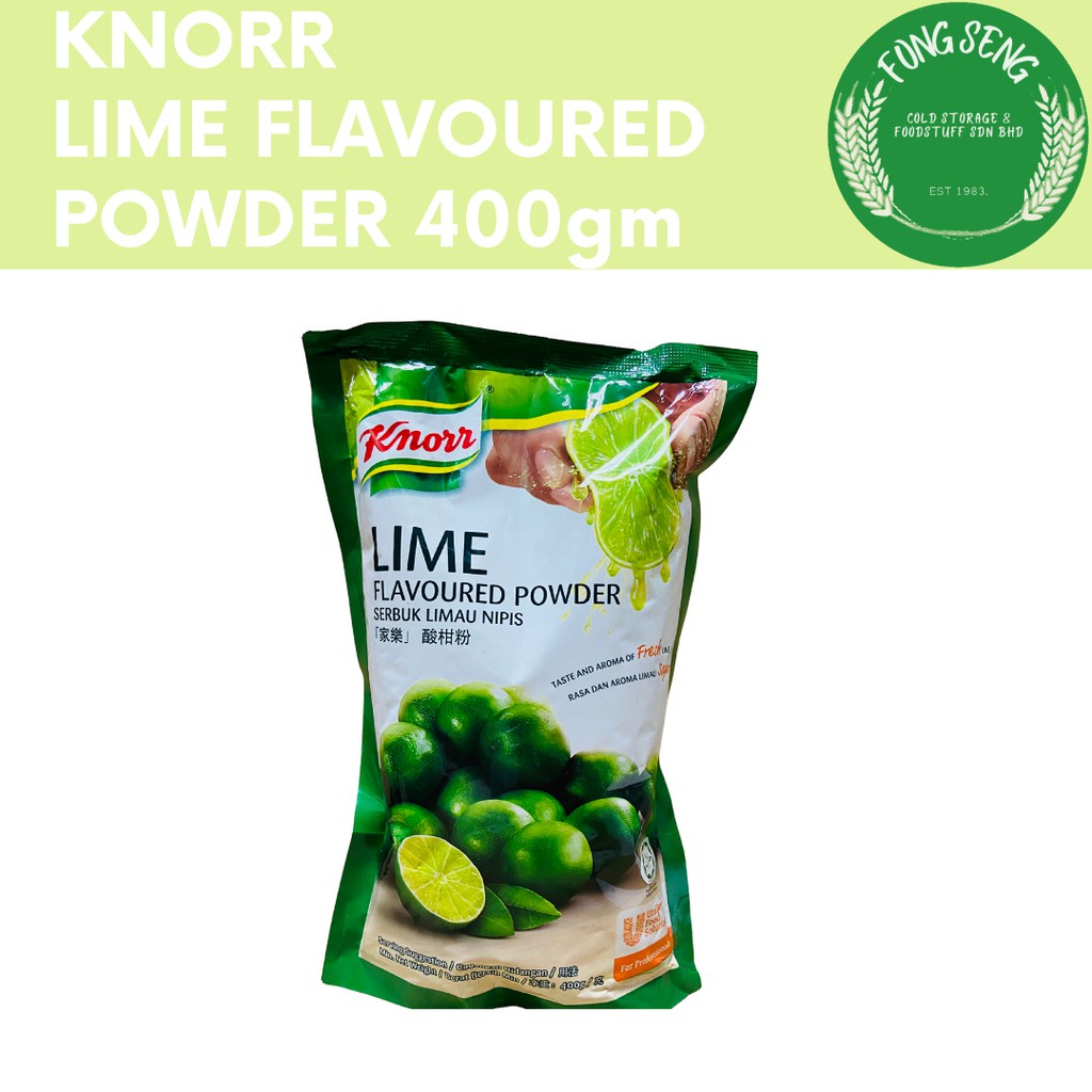 KNORR Lime Flavoured Powder 400gm | Shopee Philippines