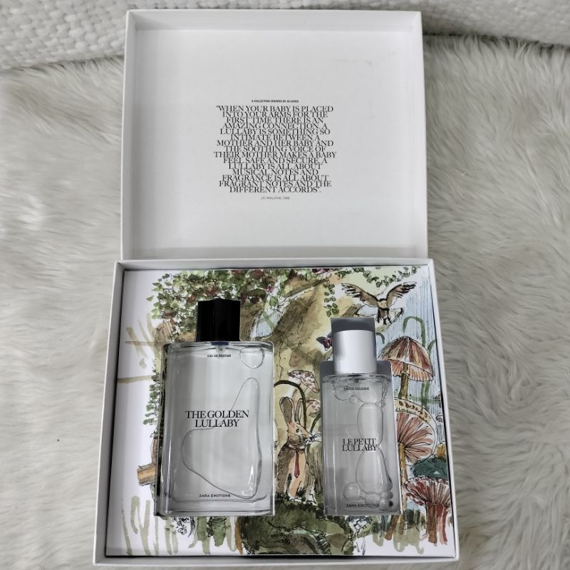 ZARA EMOTIONS THE GOLDEN LULLABY & LE PETIT LULLABY DUO SET Shopee