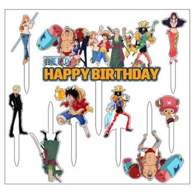 Party Holiday Decoration Cute Little Bear Tiger Cat Acrylic Cake Card Magic Full House Pirate Dress Up Suit