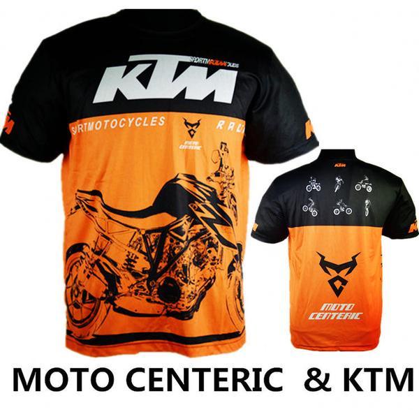 MOTOGP KTM Racing Suit RC390 DUKE 250 790 890 ADVENTURE 250 790 390 SUPER DUKE R 1290 SUPER ADVENTURE 1290 Motorcycle riding Off-road T-shirt Speed dry suit short sleeve