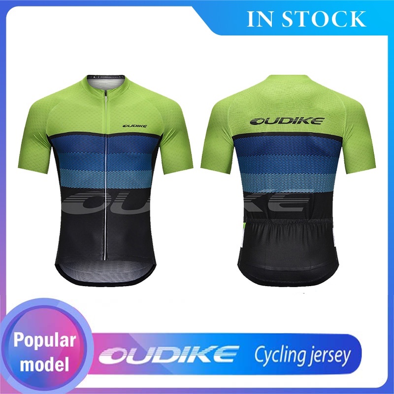OUDIKE Cycling jersey short Bicycle Clothing Breathable Summer Quick