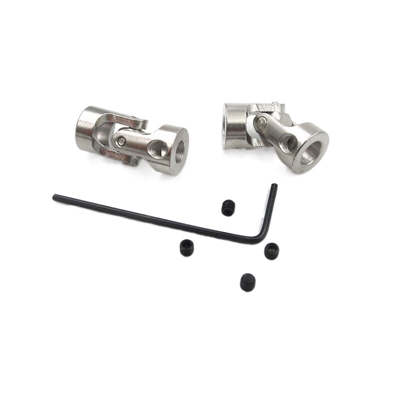 Motor Drive Shaft Connector Flexible Coupler Shaft Universal Joint RC