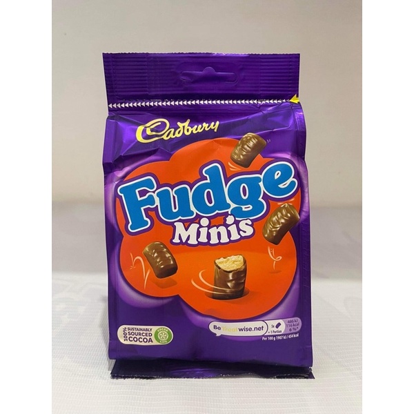 Cadbury Fudge Minis 120g Shopee Philippines
