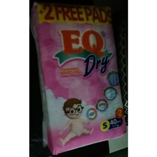 Eq diaper dry small by 40pcs plus 2pcs free #1