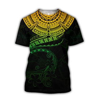 Summer Harajuku Style Polynesian Turtle Tattoo & Flowers 3D Printed  Casual Short-Sleeve Unisex T-shirt Tops #1