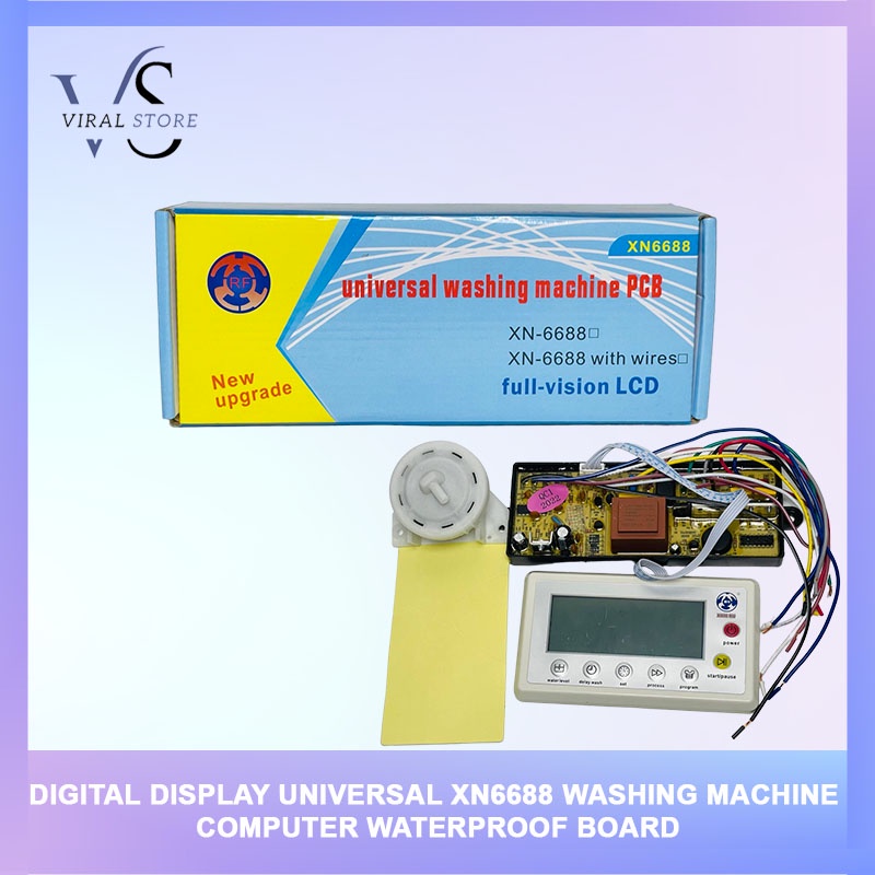 Digital Display Universal XN6688 Washing Machine Computer Waterproof