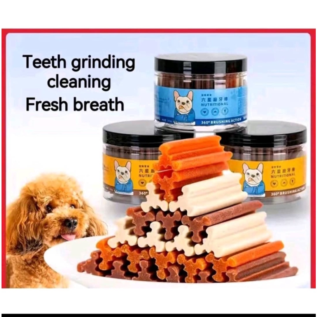 265g Dog Dental Grinding Food Dog Treat for Clean Teeth Dog Dental