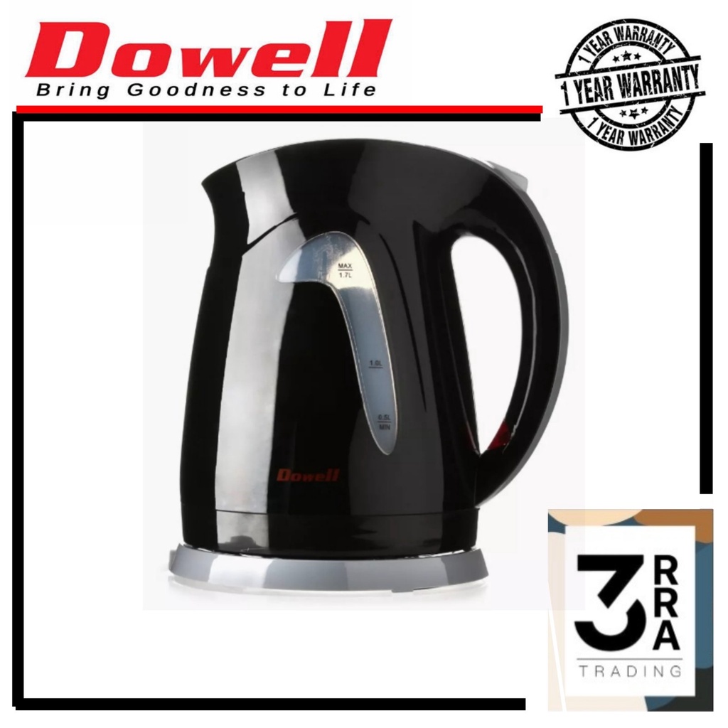 Dowell EK176 1.7 Liter Electric Kettle Shopee Philippines