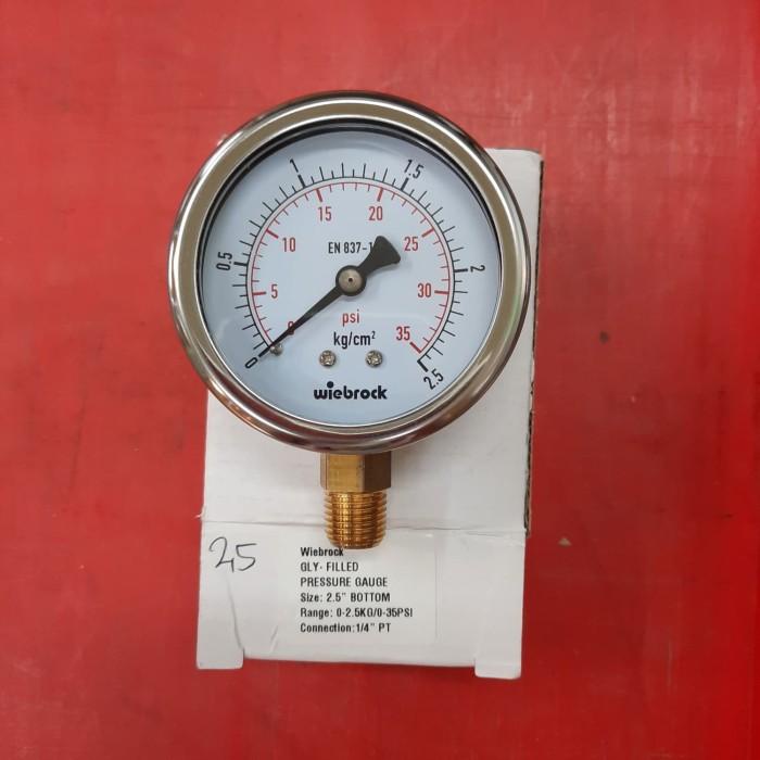 Wiebrock 2.5" KG/PSI Racket MANOMETER PRESSURE GAUGE FUEL PUMP TESTER Shopee Philippines