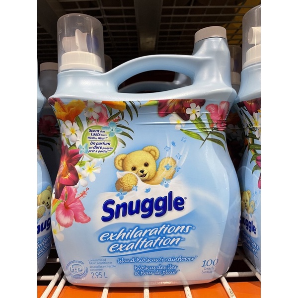 S&R Snuggle Exhilaration Liquid Fabric Softener Island Hibiscus And ...