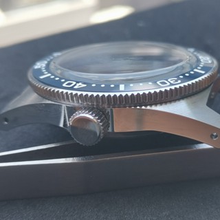 Watch Modify Parts 41mm Stainless Steel 62MAS Watch Case Sapphire Glass 300m Water Resistant Fit NH3 #3