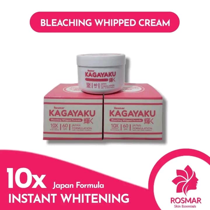 Rosmar Kagayaku Bleaching Whipped Formula Cream 300g Shopee Philippines