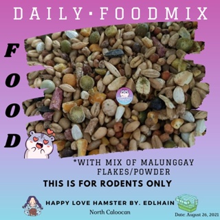 ✼✚Hlhe Hamster Daily Food With Malunggay Flakes/Powder