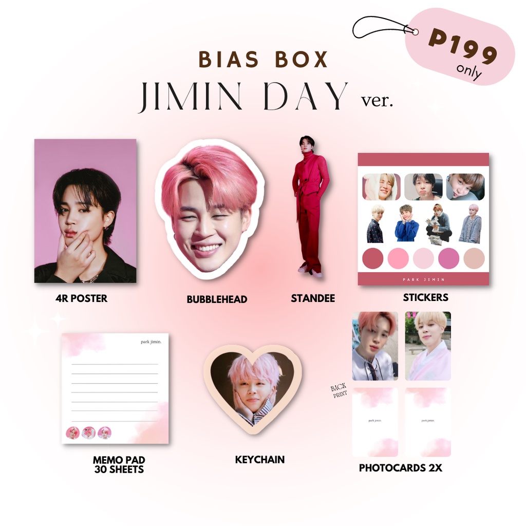 JIMIN Photofolio BIAS BOX: Jimin Day ver. | Shopee Philippines