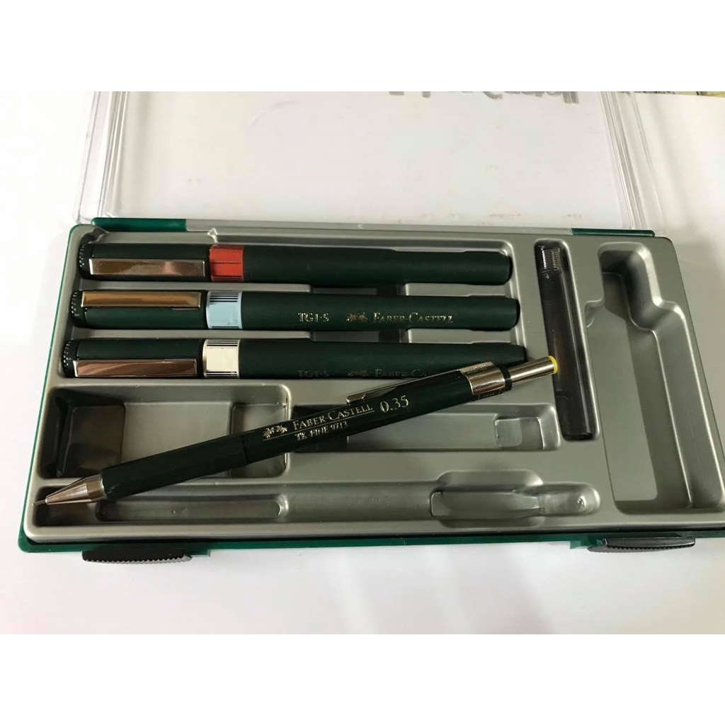 Tech Pen TG1S Technical Drawing Pens (College Set of 3) by Faber