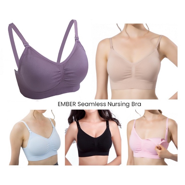 Autumnz EMBER Seamless Nursing Bra Maternity Bra + Few Colors Choice